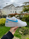 Nike Air Force 1 customisée Marseille x JUL peinte à la main ONE CUSTOM
